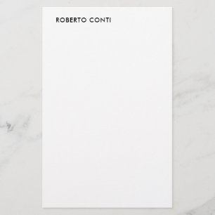 Einzigartig Modernes Schlichtes Minimalistisch Briefpapier