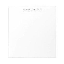 Einzigartig Modernes Schlichtes Minimalistisch Notizblock