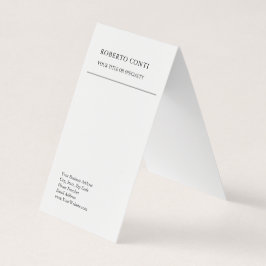 Einzigartig Modernes Schlichtes Minimalistisch Visitenkarten