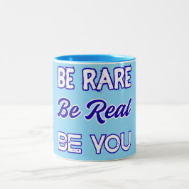 einzigartig & motivierend zweifarbige tasse