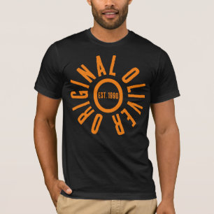 Einzigartig O für Oliver, Oscar, Owen Orange Gebur T-Shirt