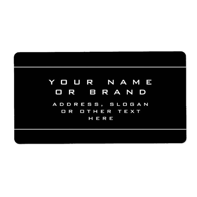 Einzigartig Schwarz und Weiß aussehen (Vorne)