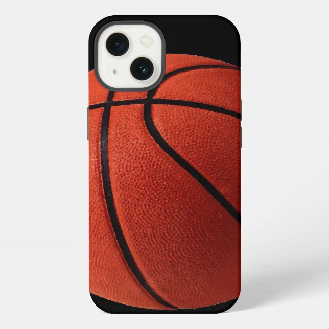Einzigartig Stilftiger Basketball iPhone Hülle (Rückseite)