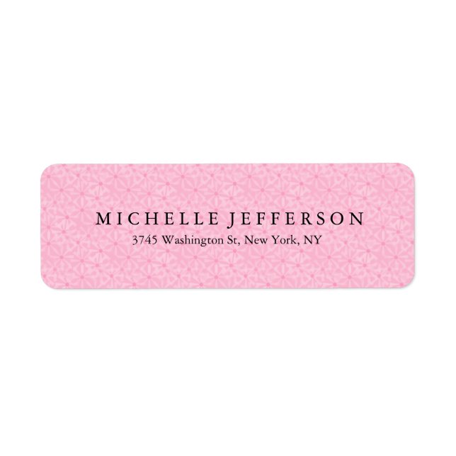 Einzigartig Stilvoll modern und elegant rosa Punkt (Vorne)