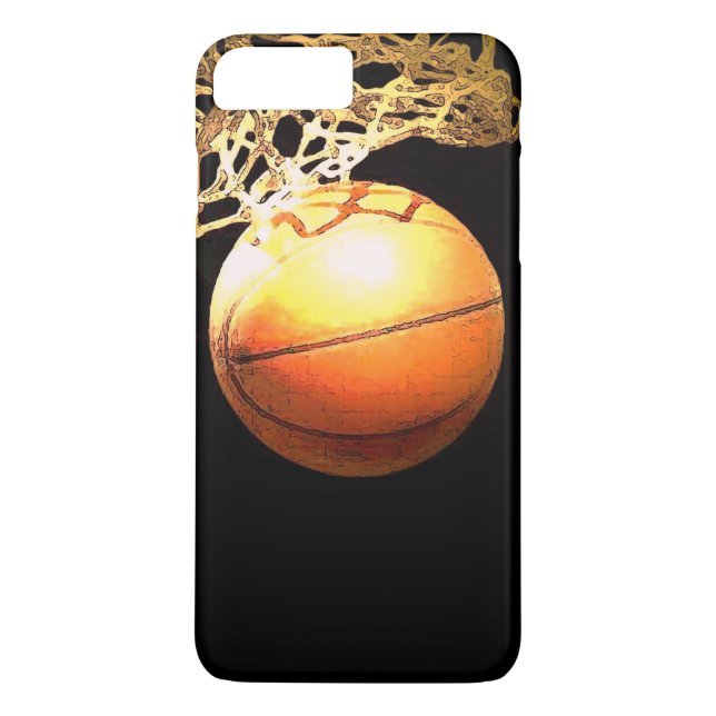 Einzigartig Stilvolles Basketball iPhone 7 Fall Case-Mate iPhone Hülle (Rückseite)