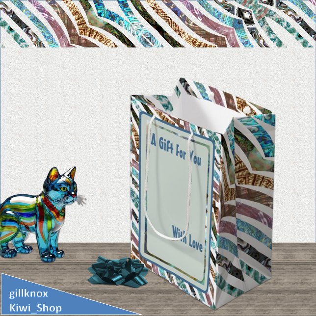 Einzigartige Abalone-Muschel Strips-Sorte Mittlere Geschenktüte (Von Creator hochgeladen)