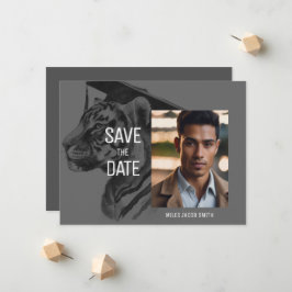 Einzigartige Abschluss-Ankündigung Foto-Karte Ankündigung