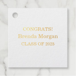 Einzigartige Abschluss-Glückwunsch Geschenkanhänger