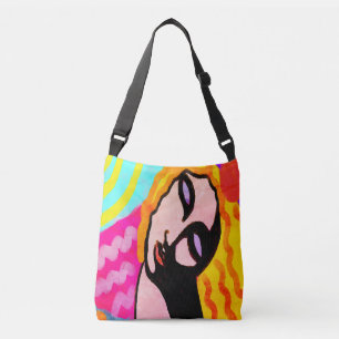 Einzigartige Abstrakt Art Tote Tasche