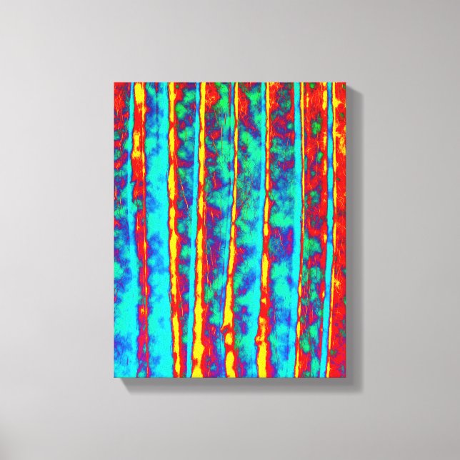 Einzigartige Abstrakte Kunst Leinwanddruck (Vorderseite)