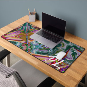 Einzigartige Abstrakte Marmormousepad Schreibtischunterlage