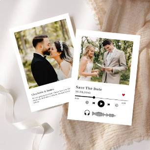 Einzigartige Album Cover Music Save the Date minim