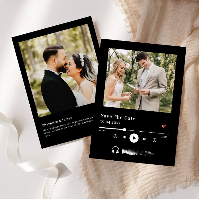 Einzigartige Album Cover Music Save the Date minim (Von Creator hochgeladen)