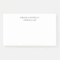 Einzigartige Anwaltskarte Schwarz-weiß