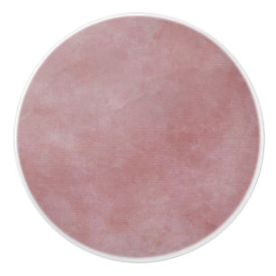 Einzigartige Aquarellfarbe Texturiert Rosa Schubla Keramikknauf