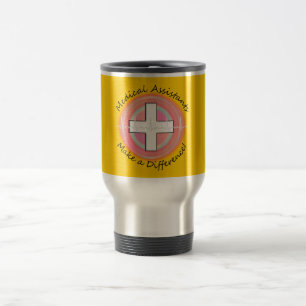 Einzigartige Assistenzarzt-Reise-Tasse Reisebecher