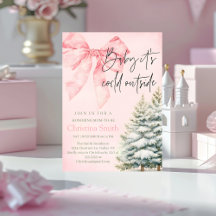 Einzigartige Baby-Party für Mädchen mit Bogen im W