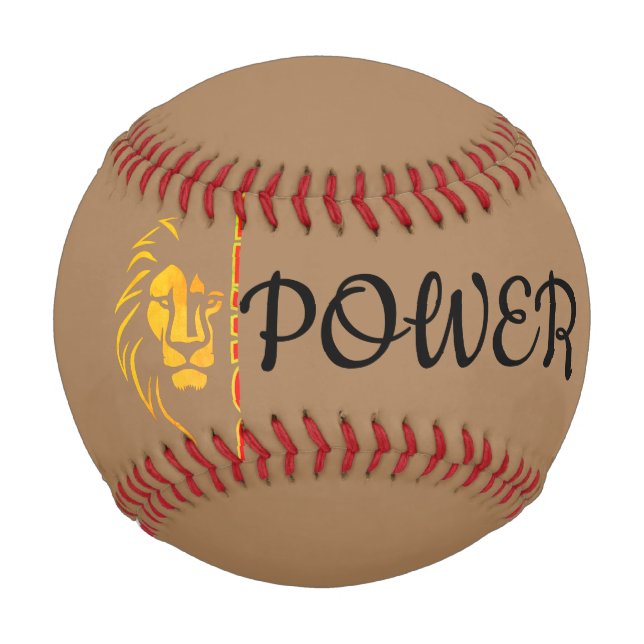 Einzigartige Baseball-Designs - Gear & G für den B Baseball (Vorderseite)