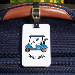 Einzigartige benutzerdefinierte Cart Monogramm Nam Gepäckanhänger