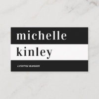 Einzigartige berufliche trendige typografische Ver