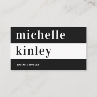 Einzigartige berufliche trendige typografische Ver Visitenkarte