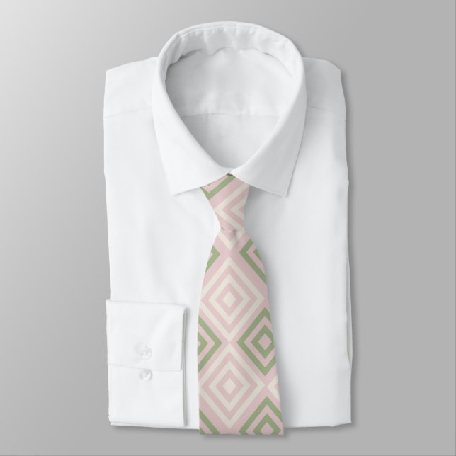 Einzigartige beste Geschenke für Dad Geometric  Krawatte (Gebunden)