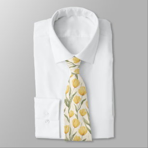 Einzigartige beste Geschenke für Männer Tulpenblum Krawatte