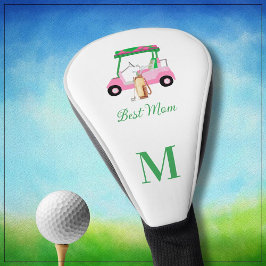 Einzigartige bezaubernde Mama Golf Cart Monogram Headcover