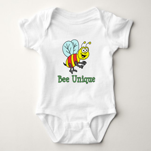 Einzigartige Biene Baby Strampler (Vorderseite)