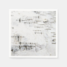 Einzigartige Birkenrinder Serviette