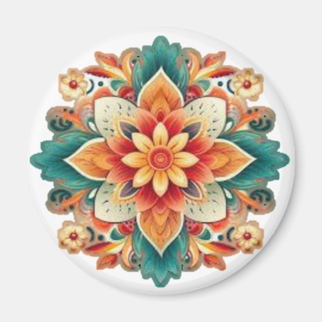 Einzigartige Blume der Schönheit: Eine seltene und Magnet (Vorne)