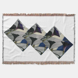 Einzigartige BlumenWurfs-Decke Decke