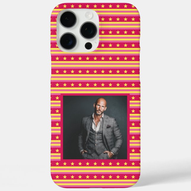 Einzigartige Brautdusche-Geschenke Streifenmuster  Case-Mate iPhone Hülle (Rückseite)