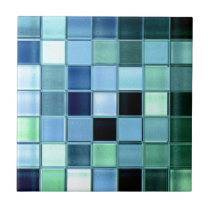 Einzigartige bunte Keramik-Fliese Fliese