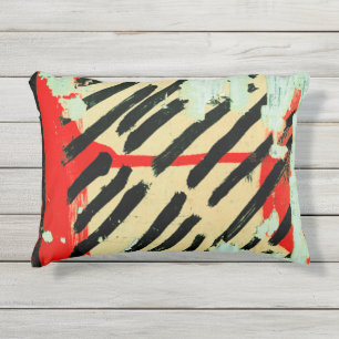 Einzigartige Coole Papierfarbe Kissen Für Draußen