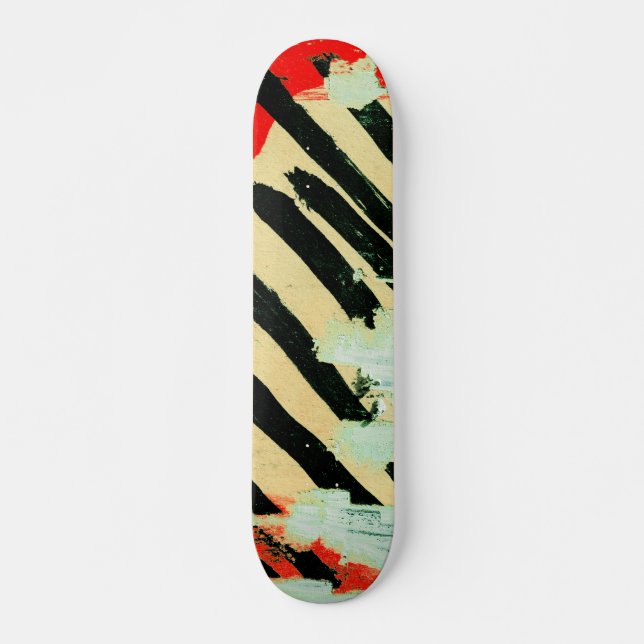 Einzigartige Coole Papierfarbe Skateboard (Vorne)