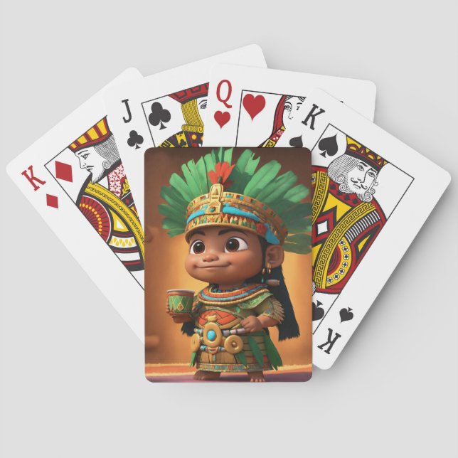 Einzigartige Design Classic Playing Cards Spielkarten (Rückseite)