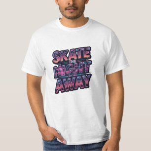 Einzigartige Designs für Skaten-Lüfter T-Shirt