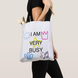 Einzigartige Designs Ich bin sehr beschäftigt