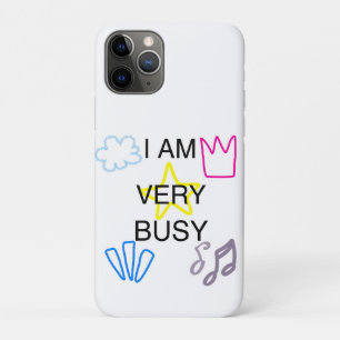 Einzigartige Designs Ich bin sehr beschäftigt Case-Mate iPhone Hülle