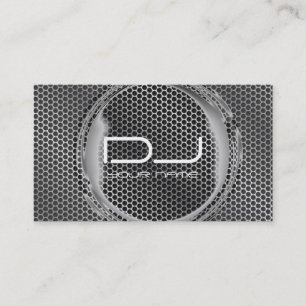 Einzigartige DJ-Visitenkarte Visitenkarte