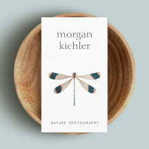 Einzigartige Dragonfly Natur Beruflich Weiß