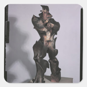 Einzigartige Formen der Kontinuität in Space, 191 Quadratischer Aufkleber