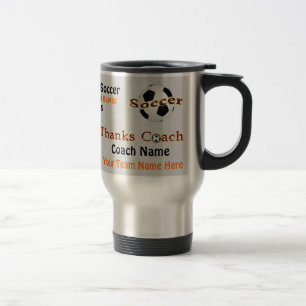Einzigartige Fußball-Trainer-Geschenk-Tasse mit 5 Reisebecher