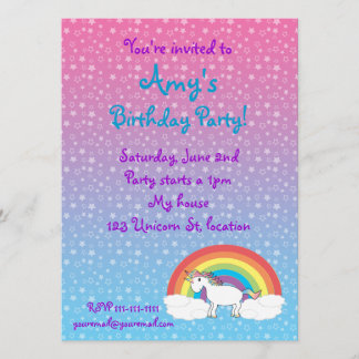 Einzigartige Geburtstagseinladung Einladung