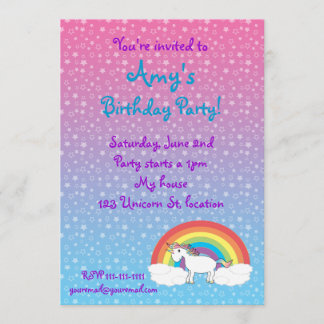 Einzigartige Geburtstagseinladung Einladung