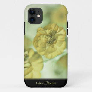 Einzigartige gelbe Blumen personalisierter iPhone Case-Mate iPhone Hülle