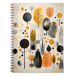 Einzigartige geometrische Formgebung Notizblock