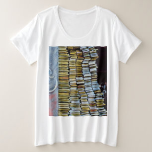 Einzigartige Geschenke für Buchliebhaber Große Größe T-Shirt