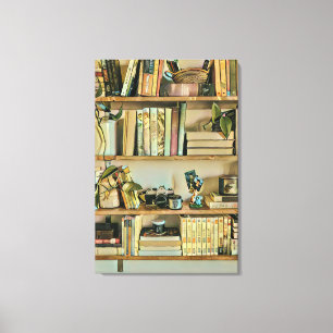 Einzigartige Geschenke für Buchliebhaber Leinwanddruck
